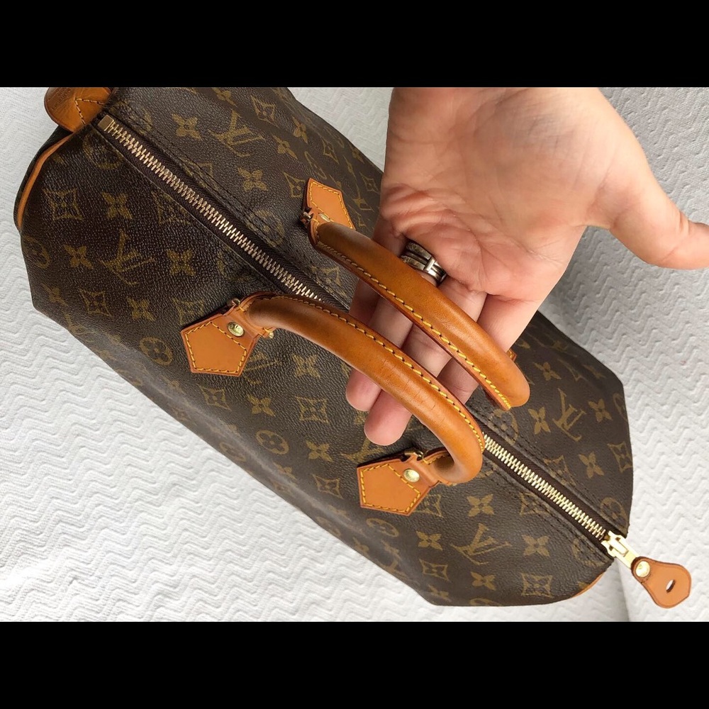 ‼️SOLD‼️♥️Authentic Louis Vuitton Speedy 35 - Picture 8 of 8
